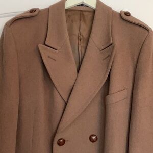 Double-Breasted Wool Coat
